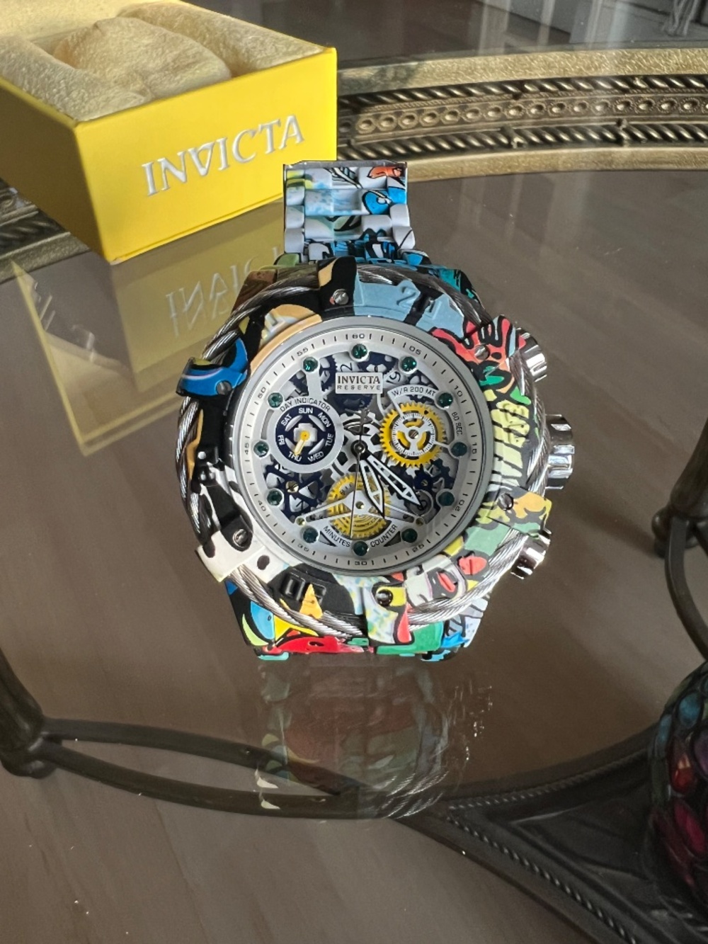 Invicta Bolt Zeus Graffiti Reserve Collection Watch - Picture 3 of 9
